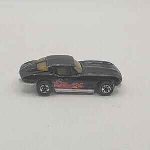 Vintage 1979 Hot Wheels Black Corvette Split Window Stingray Malaysia 1/64 Loose